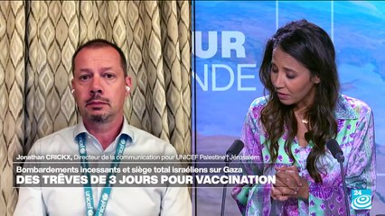 Gaza : des trêves de 3 jours pour une campagne de vaccination contre la polio