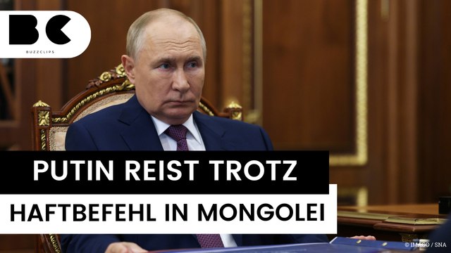 Putin reist trotz internationalem Haftbefehl in die Mongolei
