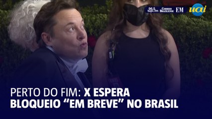 Rede social X espera bloqueio 'em breve' no Brasil por ordem judicial