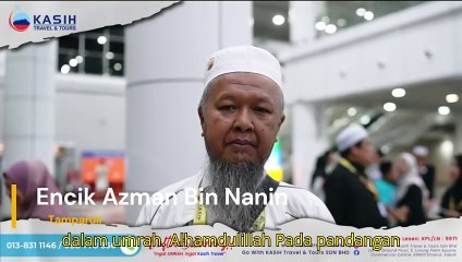 Pakej Umrah Sabah Terbaik | Testimoni