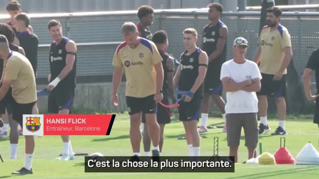 Barcelone - Flick : “Je ne me préoccupe pas de la situation du Real Madrid”