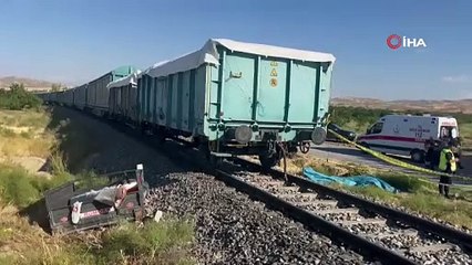 Malatya'da yük treni faciası: 3 ölü, 1 ağır yaralı