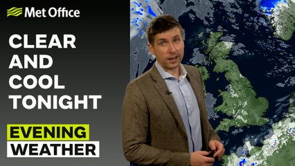 Met Office Evening Forecast 30/08/2024 - Fine evening