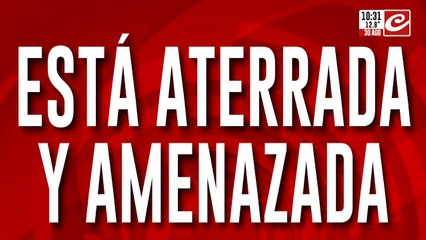 Caso Loan: Camila, aterrada y amenazada ya está rumbo al juzgado para declarar