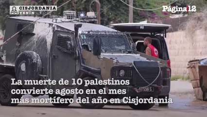 Tải video: La muerte de 10 palestinos convierte agosto en el mes más mortífero del año en Cisjordania