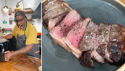 We Tried Air Frying a Frozen Steak