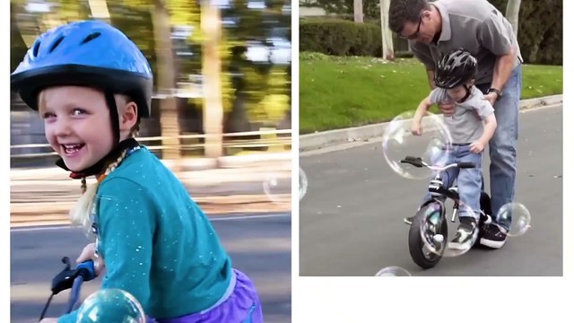 Joovy Noodle Bike Helmet for Toddlers and Kids Aged 1-9 with Adjustable-Fit Sizing Dial, Sun Visor, Pinch Guard on Chin Strap, and 14 Vents to Keep Little Ones Cool (Small, Red)