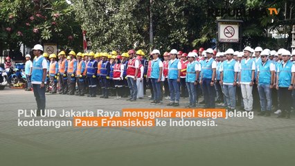 PLN Pastikan LPasokan istrik Aman saat Kunjungan Paus Fransiskus