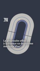 La poursuite offre à la France sa deuxième médaille d’or !