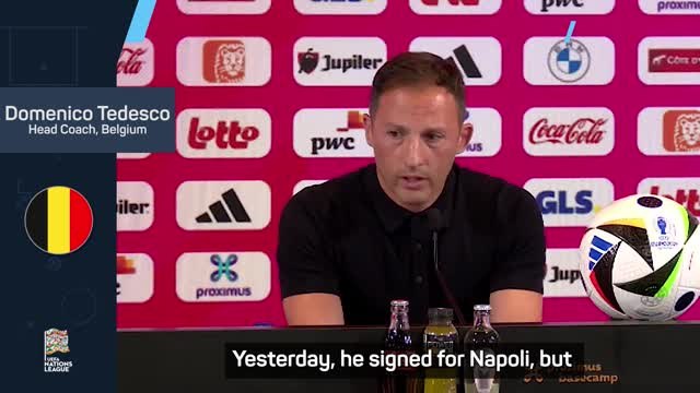 Lukaku asked not to be in Belgium squad - Tedesco