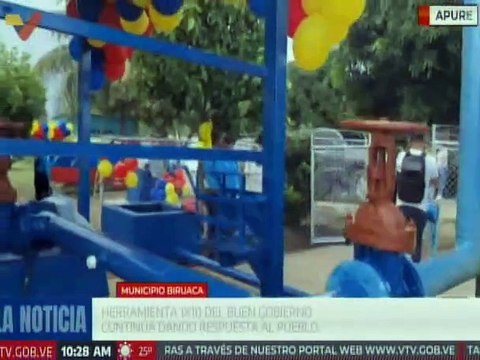 Apure | Inauguran estación de bombeo de aguas servidas en la comunidad Santa Ana 1