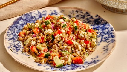How to Make Lemony Lentil Salad with Feta