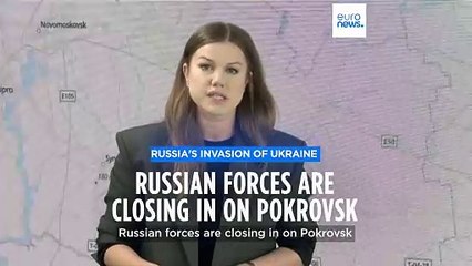 Fears grow Ukraine's eastern city of Pokrovsk might fall to Russian troops
