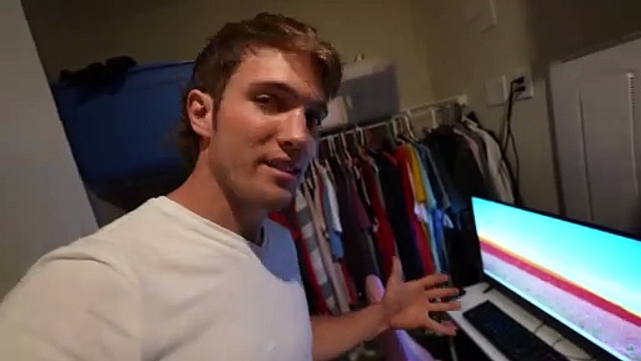 I built a HIDDEN gaming room in my closet