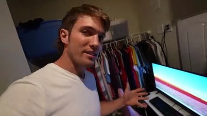 I built a HIDDEN gaming room in my closet