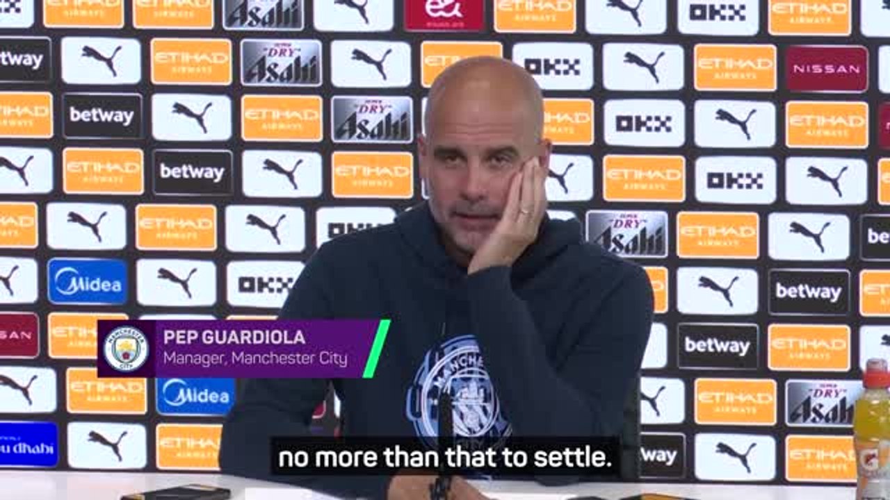 Gundogan 'just needed one minute' to settle back in - Guardiola