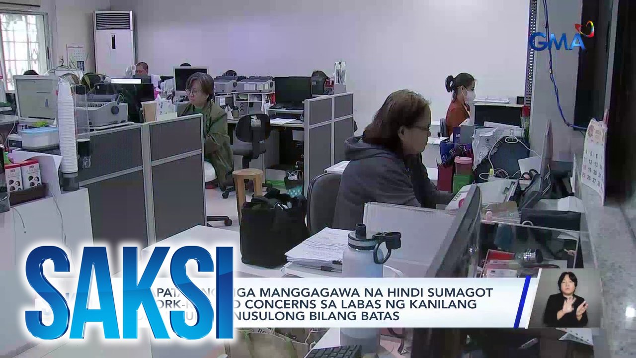 Karapatan ng mga manggagawa na hindi sumagot sa work-related concerns sa labas ng kanilang work hours, isinusulong bilang batas | Saksi