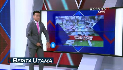 Topan Shanshan Hantam Jepang, 70 Orang Terluka dan 3 Tewas