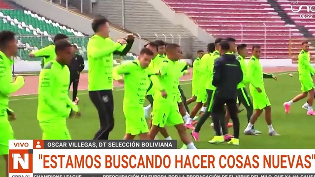 DT selección boliviana, Óscar Villegas: “No vendemos ilusiones”