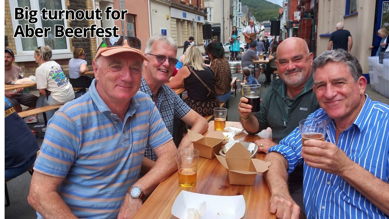 Aber Beerfest draws a crowd
