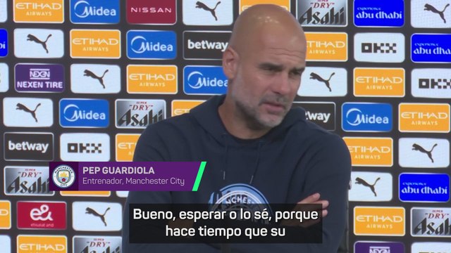 Guardiola: No esperábamos que se fuera Julián Álvarez