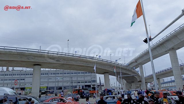 Côte d'Ivoire - inauguration de la 2è phase de l'échangeur de l'amitié Ivoiro-Japonaise baptisé échangeur Shinzo Abe à Marcory-Treichville YT