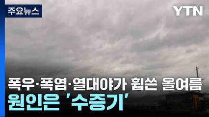 [날씨] 폭우·폭염·열대야가 휩쓴 올여름 ...원인은 '수증기' / YTN
