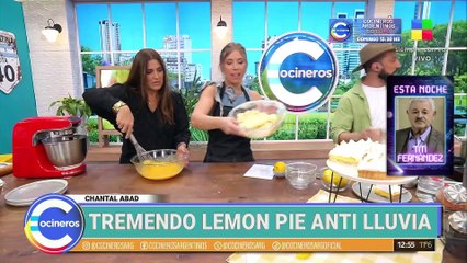 ¡LEMON PIE IDEAL PARA EL FINDE! Chantal Abad y su receta para hacer la crema de limón 