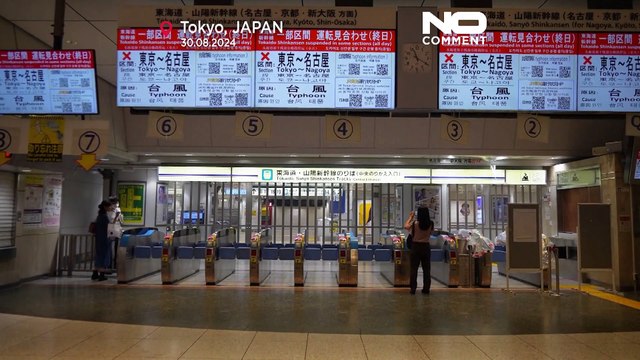 WATCH: Shanshan causes widespread disruption in Japan