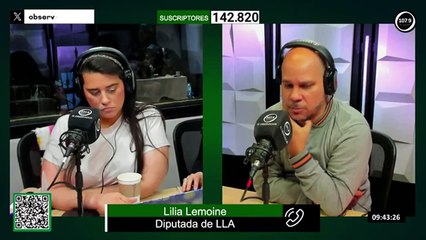 Lilia Lemoine a la carga contra Villarruel: "Parece que se quiere despegar de Javier"