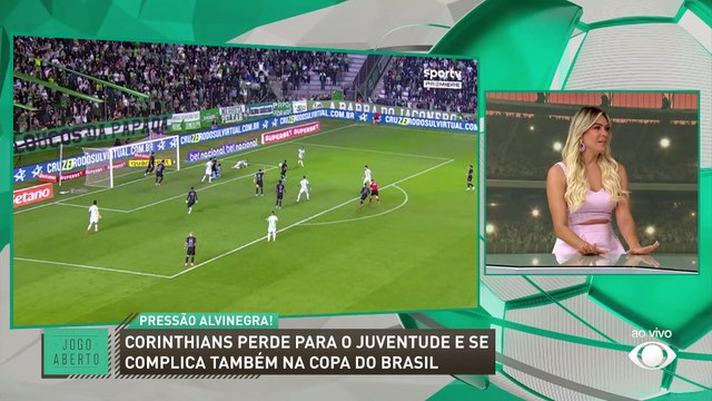 Denílson: Corinthians errou muito na derrota para o Juventude e vai ter dificuldade para se classificar