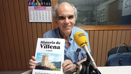 José Fernando Domene, doctor en historia, en Radio Villena SER