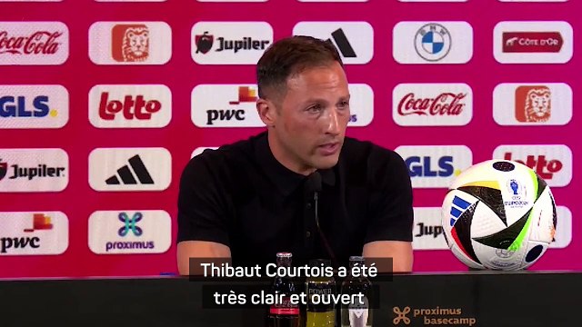 Tedesco : Courtois a été très clair sur le sujet