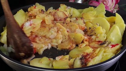 Eggs on Potatoes Simple French Chef's Secret!