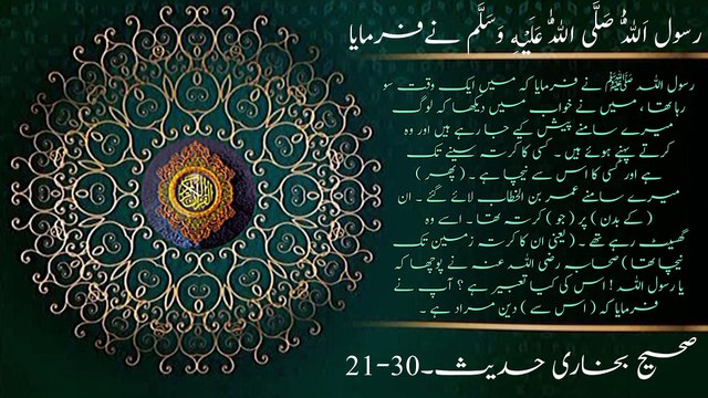Sahi Hadees sharif in urdu | Hadith Bukhari NO.21-30 | Hadees E Nabvi | Quranic Light Tv