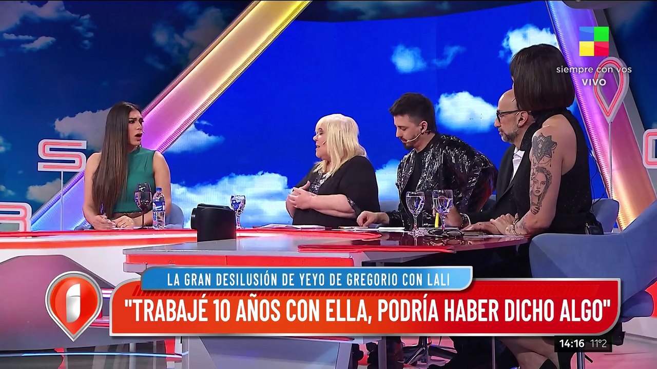La gran desilusión de Yeyo De Grogorio con Lali Espósito y Cris Morena