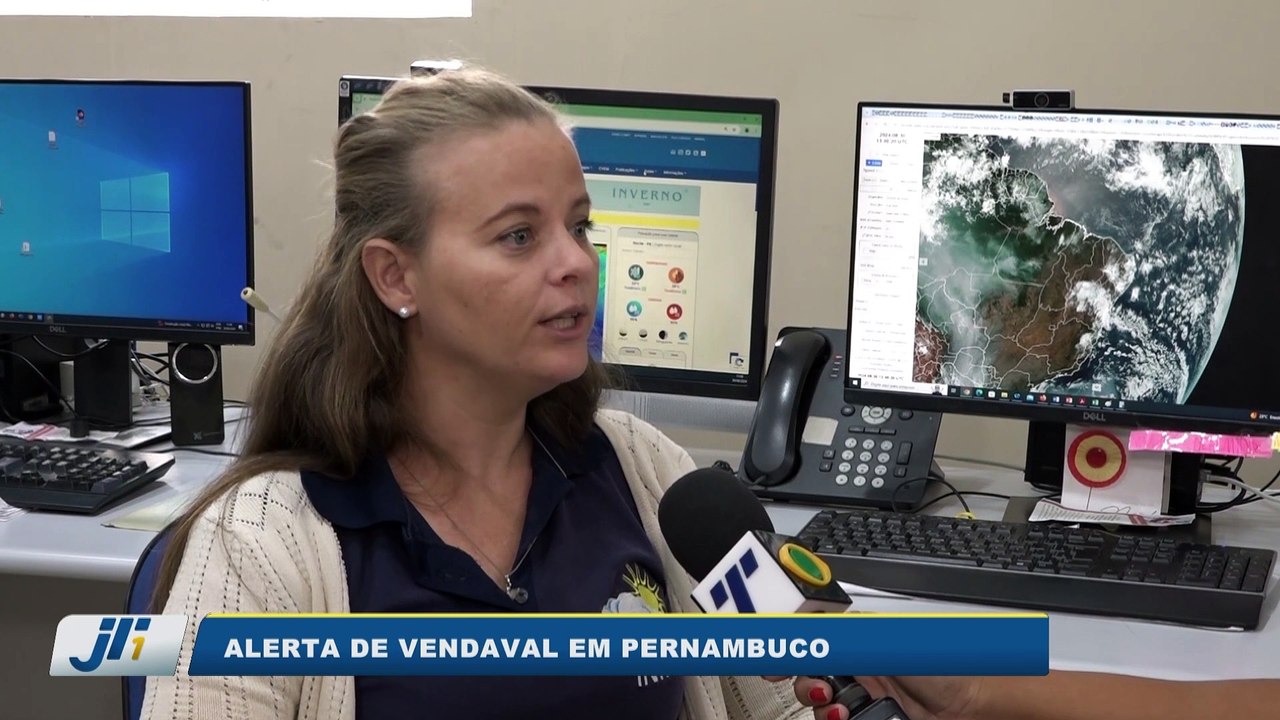Alerta de vandaval em Pernambuco