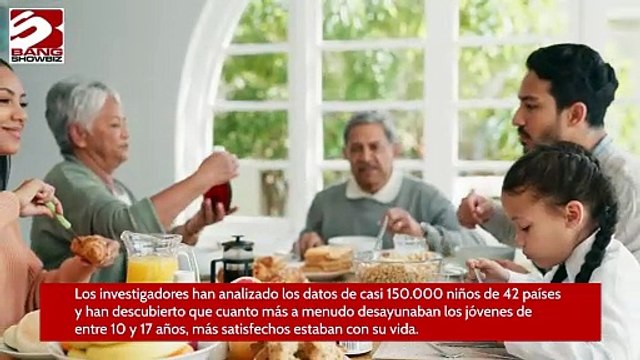 Los niños que se saltan el desayuno tienen más probabilidades de ser infelices
