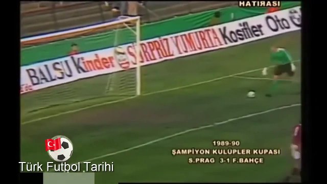 1989 1990 Sparta Prag Fenerbahçe Şampiyon Kulüpler Kupası Maçı