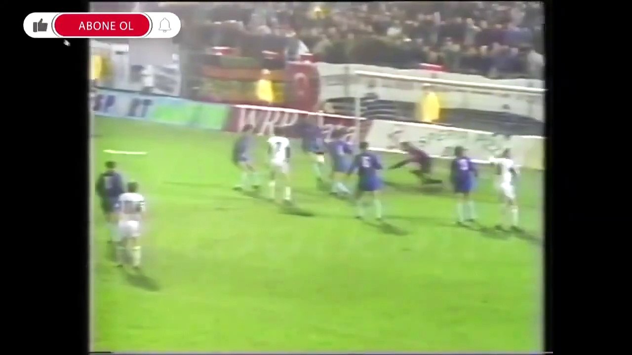 1991 1992 Kopenhag1903 Trabzonspor UEFA Cup 3.Tur Maçı
