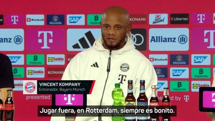 KOMPANY, con GANAS de jugar contra el FC BARCELONA