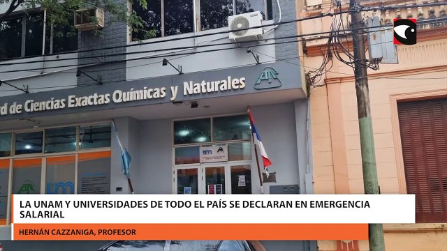 La UNaM y universidades de todo el país se declaran en emergencia salarial
