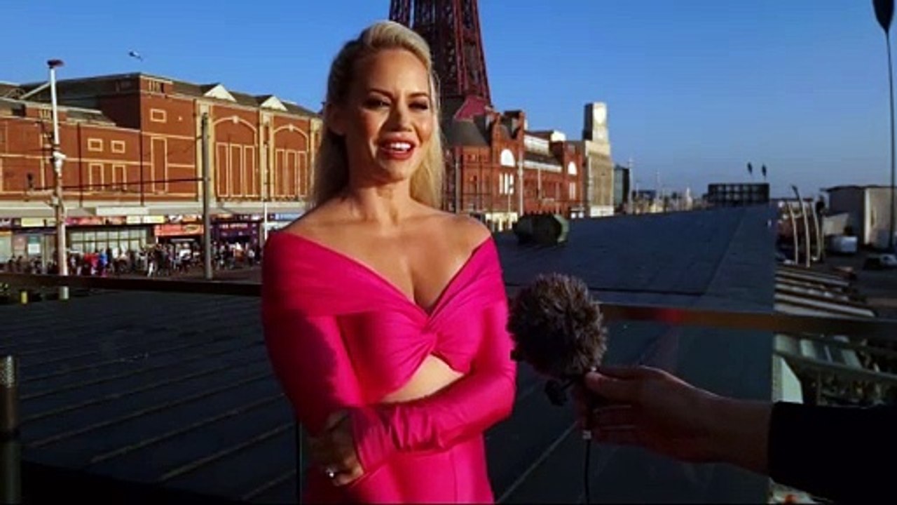 Former Pussycat Doll Kimberly Wyatt says it is an 'honour' to perform at Blackpool Illuminations switch-on