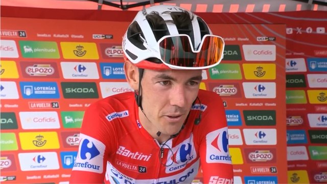 Cycling - La Vuelta 2024 - Ben O'Connor : I was pretty cooked... but I am still in red
