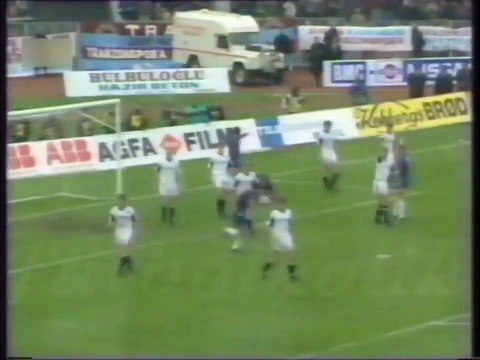 1991 1992 Trabzonspor Kopenhag 1903 11.12.1991 UEFA Cup 3.Tur Maçı