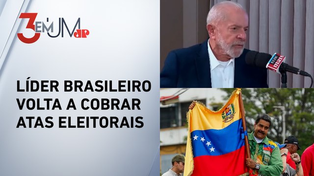 Lula sobre eleições na Venezuela: “Não aceito vitória de Maduro nem da oposição”
