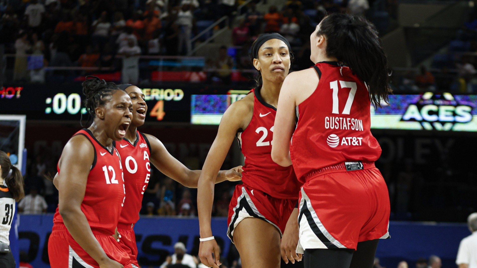 ⁣Vegas Aces Struggle Defensively as WNBA Playoffs Loom