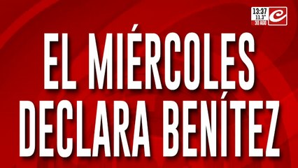 Desaparición de Loan: el miércoles declara Benítez
