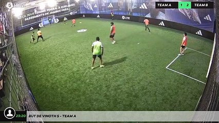 But de Vinoth S - Team A