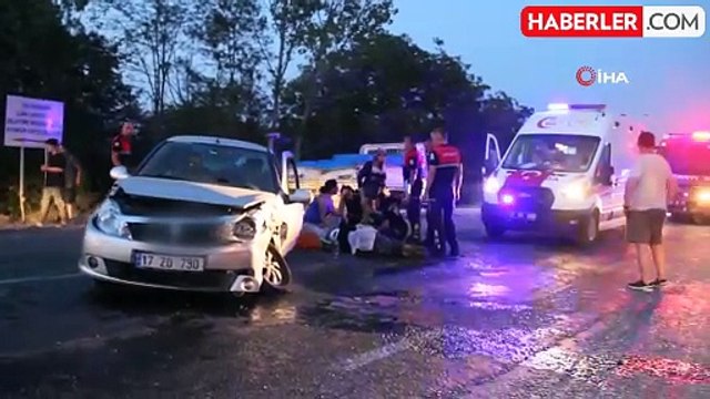 Çan'da trafik kazası: 5 yaralı